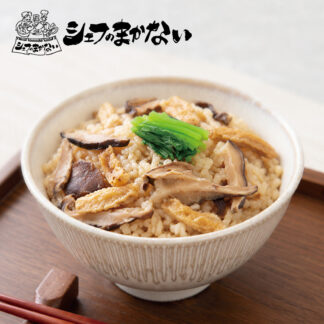 シェフのまかない原木椎茸御飯